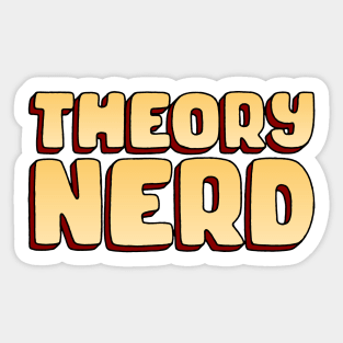 Theory Nerd Sticker